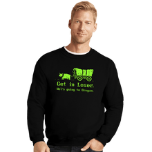 Load image into Gallery viewer, Daily_Deal_Shirts Crewneck Sweater, Unisex / Small / Black We&#39;re Going To Oregon

