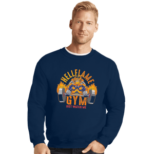 Shirts Crewneck Sweater, Unisex / Small / Navy Endeavor Gym