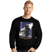 Load image into Gallery viewer, Secret_Shirts Crewneck Sweater, Unisex / Small / Black Rebel And Cub
