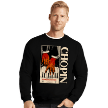 Load image into Gallery viewer, Shirts Crewneck Sweater, Unisex / Small / Black Chopin World Tour
