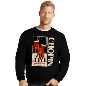 Shirts Crewneck Sweater, Unisex / Small / Black Chopin World Tour