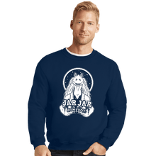 Load image into Gallery viewer, Secret_Shirts Crewneck Sweater, Unisex / Small / Navy Meesa Homeboy
