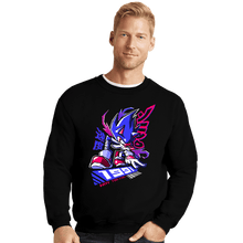Load image into Gallery viewer, Daily_Deal_Shirts Crewneck Sweater, Unisex / Small / Black Way Too Cool
