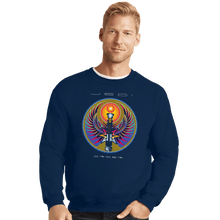 Load image into Gallery viewer, Daily_Deal_Shirts Crewneck Sweater, Unisex / Small / Navy Don&#39;t Stop Believin&#39;
