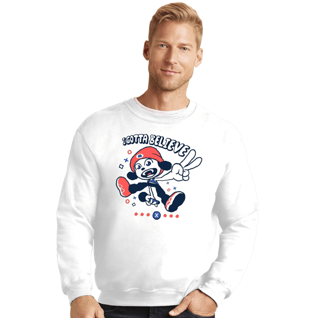 Shirts Crewneck Sweater, Unisex / Small / White PaRappa the Rapper!