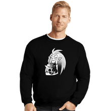 Load image into Gallery viewer, Daily_Deal_Shirts Crewneck Sweater, Unisex / Small / Black The Owl Mother
