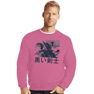 Shirts Crewneck Sweater, Unisex / Small / Azalea The Black Swordsman