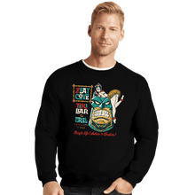 Load image into Gallery viewer, Secret_Shirts Crewneck Sweater, Unisex / Small / Black Bat Tiki
