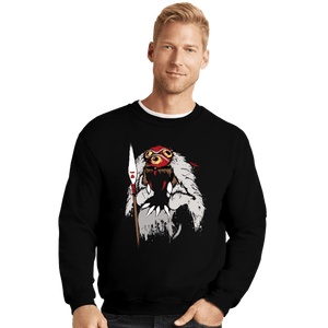 Shirts Crewneck Sweater, Unisex / Small / Black The Princess Of The Forest