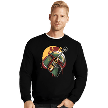 Load image into Gallery viewer, Shirts Crewneck Sweater, Unisex / Small / Black Mandalorian Hunter
