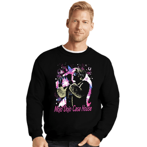 Daily_Deal_Shirts Crewneck Sweater, Unisex / Small / Black Mojo Dojo Casa House