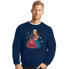 Load image into Gallery viewer, Daily_Deal_Shirts Crewneck Sweater, Unisex / Small / Navy You Are A Miracle
