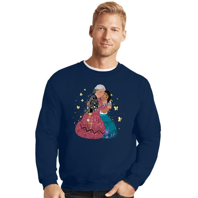 Daily_Deal_Shirts Crewneck Sweater, Unisex / Small / Navy You Are A Miracle