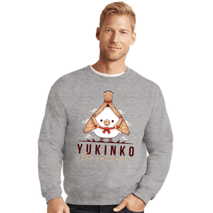 Shirts Crewneck Sweater, Unisex / Small / Sports Grey Yukinko Snowflake