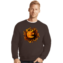 Load image into Gallery viewer, Secret_Shirts Crewneck Sweater, Unisex / Small / Dark Chocolate Lust For Halloween
