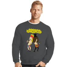 Load image into Gallery viewer, Shirts Crewneck Sweater, Unisex / Small / Charcoal Sweet Butt O Mine

