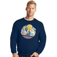 Load image into Gallery viewer, Shirts Crewneck Sweater, Unisex / Small / Navy World&#39;s Best Boss
