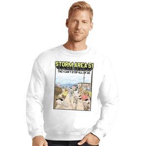 Shirts Crewneck Sweater, Unisex / Small / White They Can't Stop All Of Us