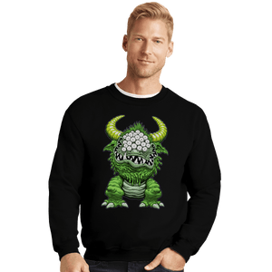 Shirts Crewneck Sweater, Unisex / Small / Black The Black Beast