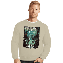 Load image into Gallery viewer, Daily_Deal_Shirts Crewneck Sweater, Unisex / Small / Sand Visit Cedar Forest
