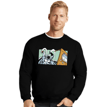 Load image into Gallery viewer, Daily_Deal_Shirts Crewneck Sweater, Unisex / Small / Black Moonopoly
