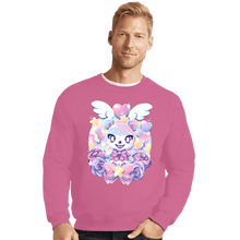 Load image into Gallery viewer, Shirts Crewneck Sweater, Unisex / Small / Azalea Animal Crossing - Judy
