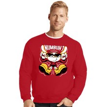 Load image into Gallery viewer, Secret_Shirts Crewneck Sweater, Unisex / Small / Red Numbuh 01

