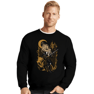 Daily_Deal_Shirts Crewneck Sweater, Unisex / Small / Black Symphony Of The Vampire