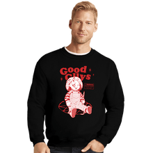 Load image into Gallery viewer, Daily_Deal_Shirts Crewneck Sweater, Unisex / Small / Black Friends Till The End
