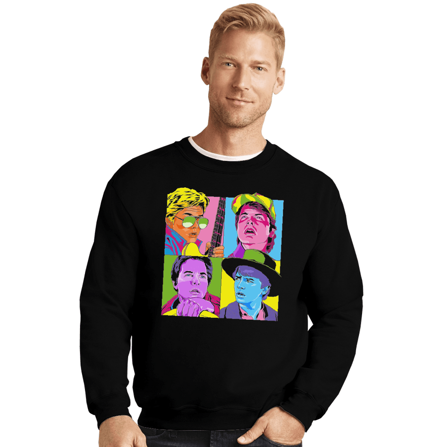 Shirts Crewneck Sweater, Unisex / Small / Black That's Heavy