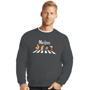 Daily_Deal_Shirts Crewneck Sweater, Unisex / Small / Charcoal The Masters