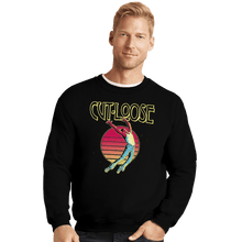Load image into Gallery viewer, Shirts Crewneck Sweater, Unisex / Small / Black Cut loose
