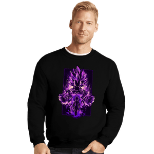 Shirts Crewneck Sweater, Unisex / Small / Black Ultra Ego