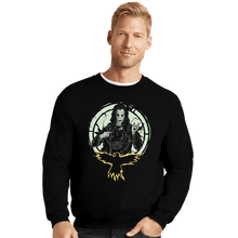 Load image into Gallery viewer, Daily_Deal_Shirts Crewneck Sweater, Unisex / Small / Black Every Night I Burn
