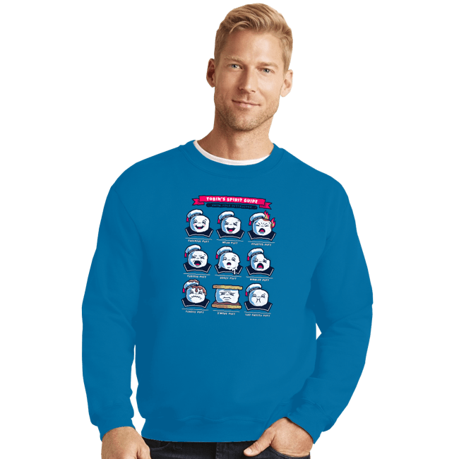 Shirts Crewneck Sweater, Unisex / Small / Sapphire Know Your Destructor