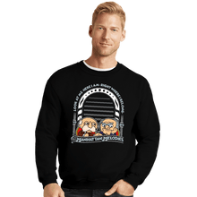 Load image into Gallery viewer, Shirts Crewneck Sweater, Unisex / Small / Black Statler and Waldorf Melodies
