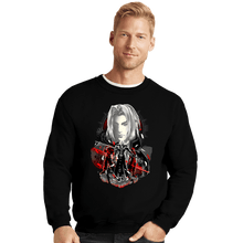 Load image into Gallery viewer, Daily_Deal_Shirts Crewneck Sweater, Unisex / Small / Black Sephiroth
