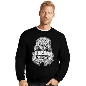 Shirts Crewneck Sweater, Unisex / Small / Black Aughra Is My Homie