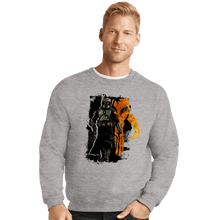 Load image into Gallery viewer, Shirts Crewneck Sweater, Unisex / Small / Sports Grey The New Crime Lord

