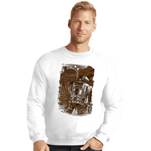 Load image into Gallery viewer, Shirts Crewneck Sweater, Unisex / Small / White Mission To Jabba&#39;s
