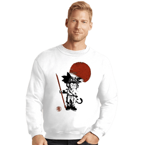 Shirts Crewneck Sweater, Unisex / Small / White Searching For The Dragon