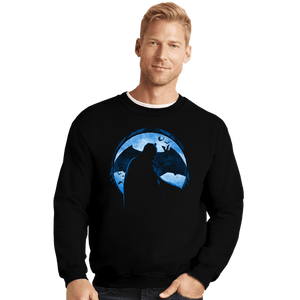 Shirts Crewneck Sweater, Unisex / Small / Black Night Crusader