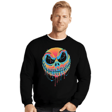 Load image into Gallery viewer, Shirts Crewneck Sweater, Unisex / Small / Black A Colorful Nightmare

