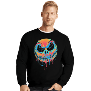 Shirts Crewneck Sweater, Unisex / Small / Black A Colorful Nightmare