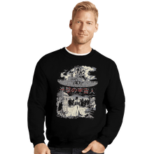 Load image into Gallery viewer, Shirts Crewneck Sweater, Unisex / Small / Black Attack on London
