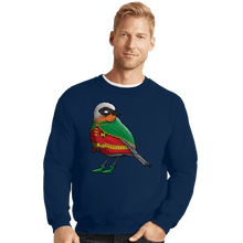 Load image into Gallery viewer, Shirts Crewneck Sweater, Unisex / Small / Navy Bird Wonder
