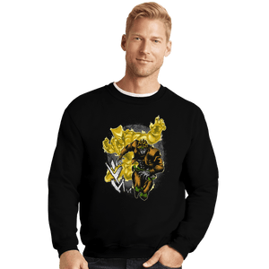 Shirts Crewneck Sweater, Unisex / Small / Black Attack Of Dio