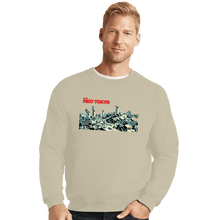 Load image into Gallery viewer, Secret_Shirts Crewneck Sweater, Unisex / Small / Sand Visit Neo Tokyo
