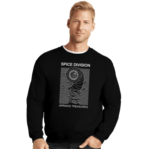 Daily_Deal_Shirts Crewneck Sweater, Unisex / Small / Black Spice Division