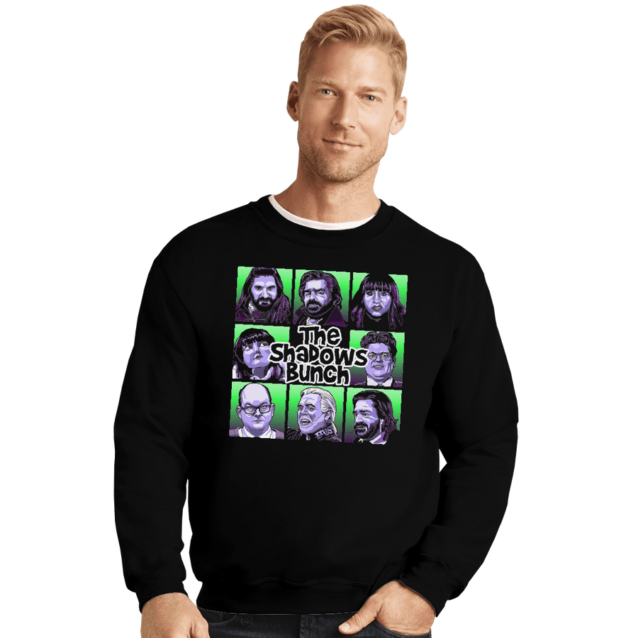 Shirts Crewneck Sweater, Unisex / Small / Black The Shadows Bunch